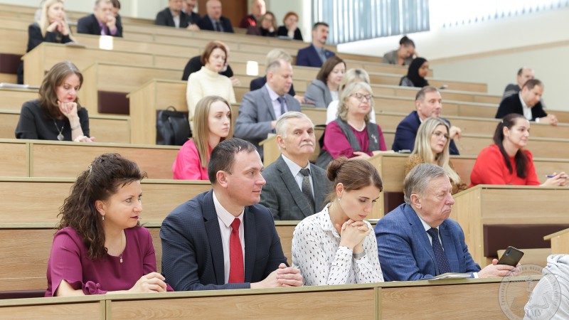В ГрГМУ прошло заседание совета университета и Единый день информирования