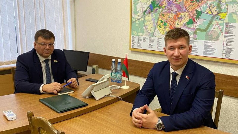 Студент ГрГМУ Матвей Лянцевич принял участие в личном приёме граждан