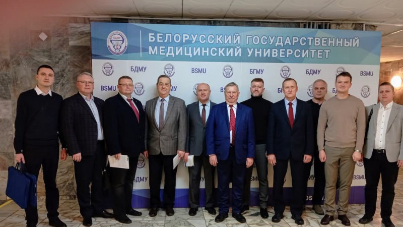Делегация ГрГМУ принимает участие в республиканской научно-практической конференции «Современные аспекты клинической и экспериментальной хирургии»