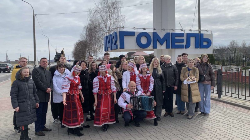 Делегация ГрГМУ принимает участие в III Республиканском форуме кураторов учебных групп в рамках республиканского праздника «Гомель – молодежная столица Республики Беларусь-2025»