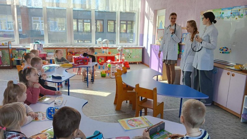 Здоровье начинается с малого. Занятия для дошкольников д/с №55