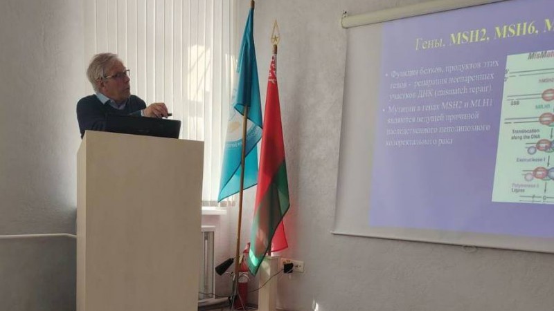 Профессорско-преподавательский состав ГрГМУ совместно с Институтом биохимии читает открытые лекции для студентов и молодых ученых региона