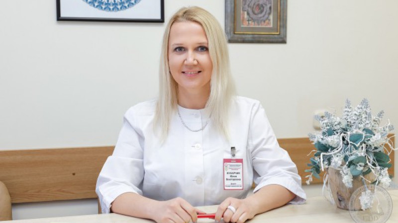 Врач-акушер-гинеколог ГрГМУ Юлия Кухарчик примерила профессию космонавта