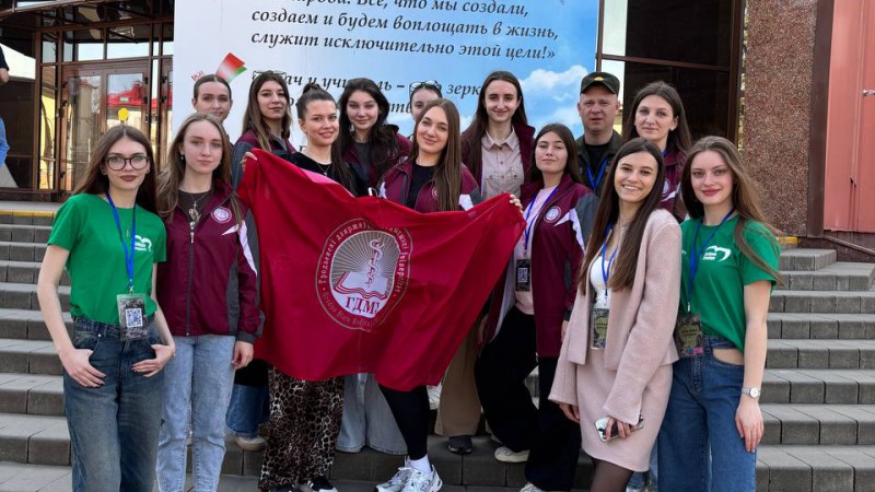 Команда ГрГМУ – призеры военно-патриотического конкурса среди девушек «Я бы в армию пошла»