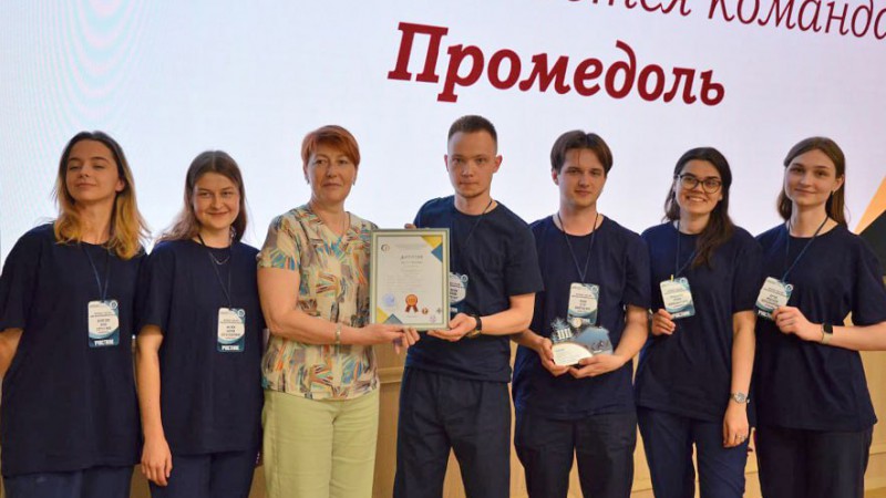 Команда ГрГМУ – бронзовый призер республиканской олимпиады с международным участием по анестезиологии, реаниматологии и неотложной медицине