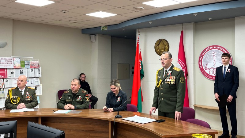 В ГрГМУ проходит X Республиканская студенческая военно-научная конференция «Этих дней не смолкнет слава», посвященная 80-летию Победы в Великой Отечественной войне