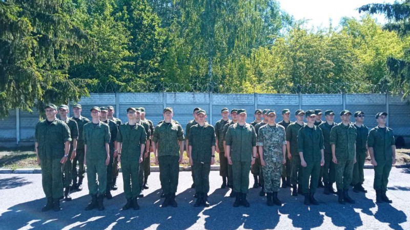На военной кафедре ГрГМУ проходит итоговая практика