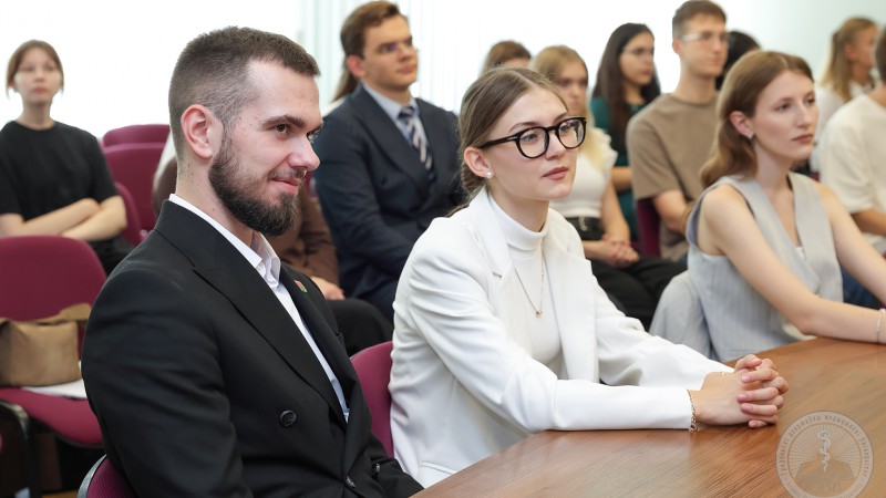 День, когда мы вместе. Встреча руководства вуза с активом студенческого самоуправления прошла в ГрГМУ