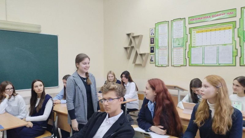 Профориентационная встреча со школьниками