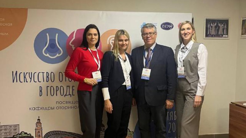 Участие в конференции "Искусство оториноларингологии в городе над Двиной"