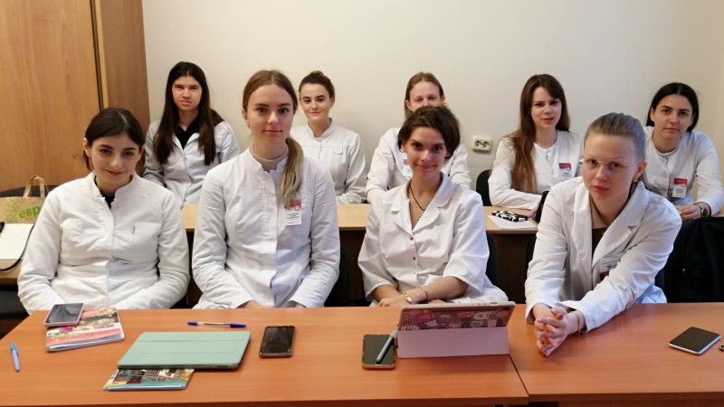 Знакомство студентов кафедры с работой МРЭК