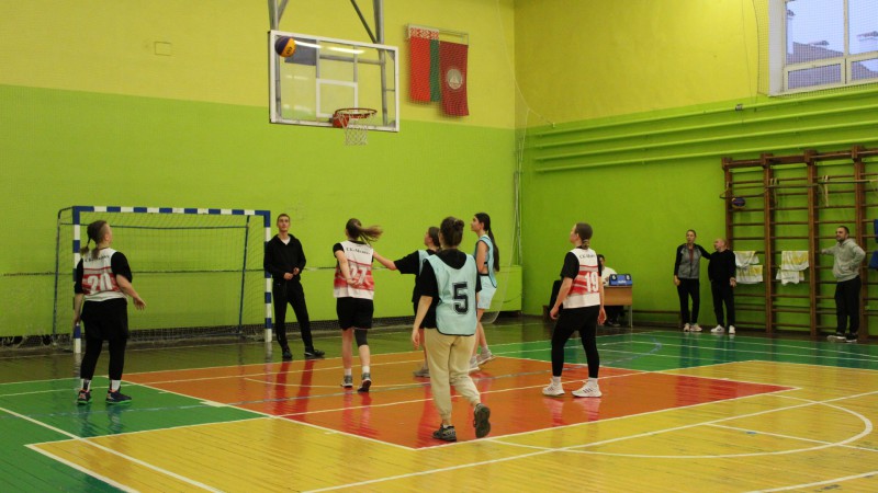 Баскетбол 3х3 среди женских команд факультетов