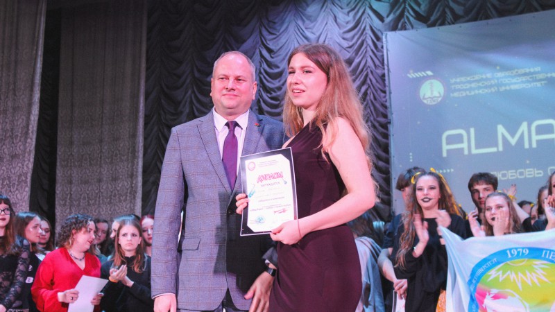 Выступление Первокурсников "Alma Mater"