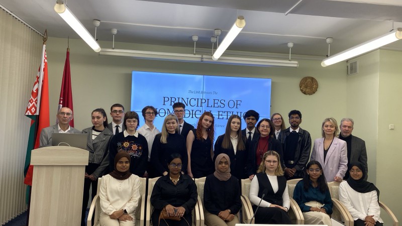 На кафедре прошла V студенческая учебно-методическая конференция по биомедицинской этике