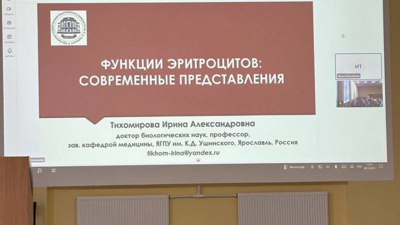 На кафедре прошла онлайн-лекция приглашенного профессора