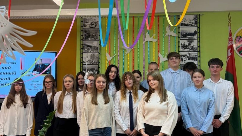 Студенты ГрГМУ завершили традиционную профориентационную акцию «Поступай в ГрГМУ»