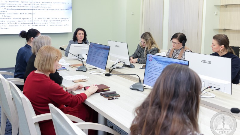 В ГрГМУ прошло заседание совета по идеологической и воспитательной работе