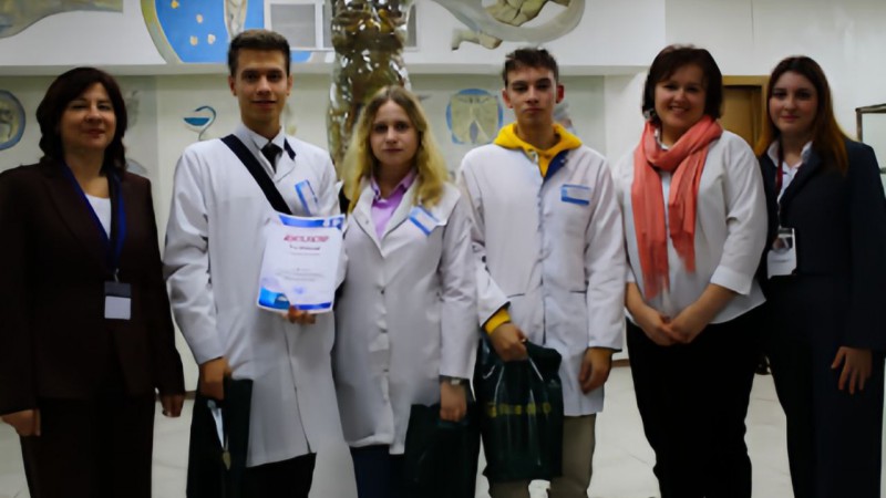 Студенты ГрГМУ – серебряные призеры международной олимпиады по анатомии человека