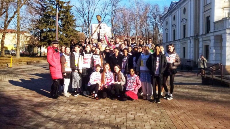 ГрГМУ принял участие в «Забеге красоты»