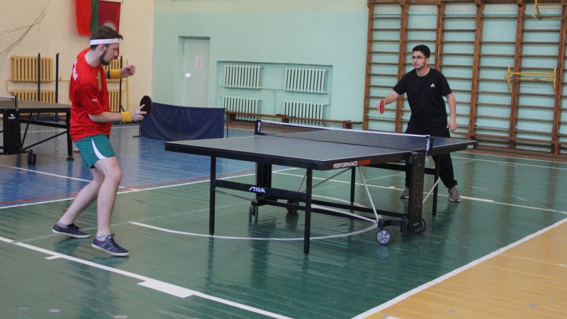 Настольный теннис среди факультетов