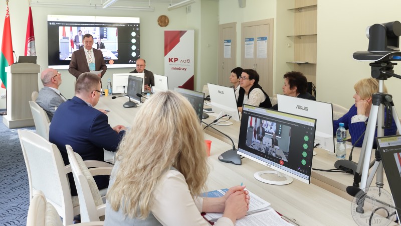 В ГрГМУ проходит научно‑практическая конференция с международным участием «Актуальные проблемы биохимии и клинической лабораторной диагностики»