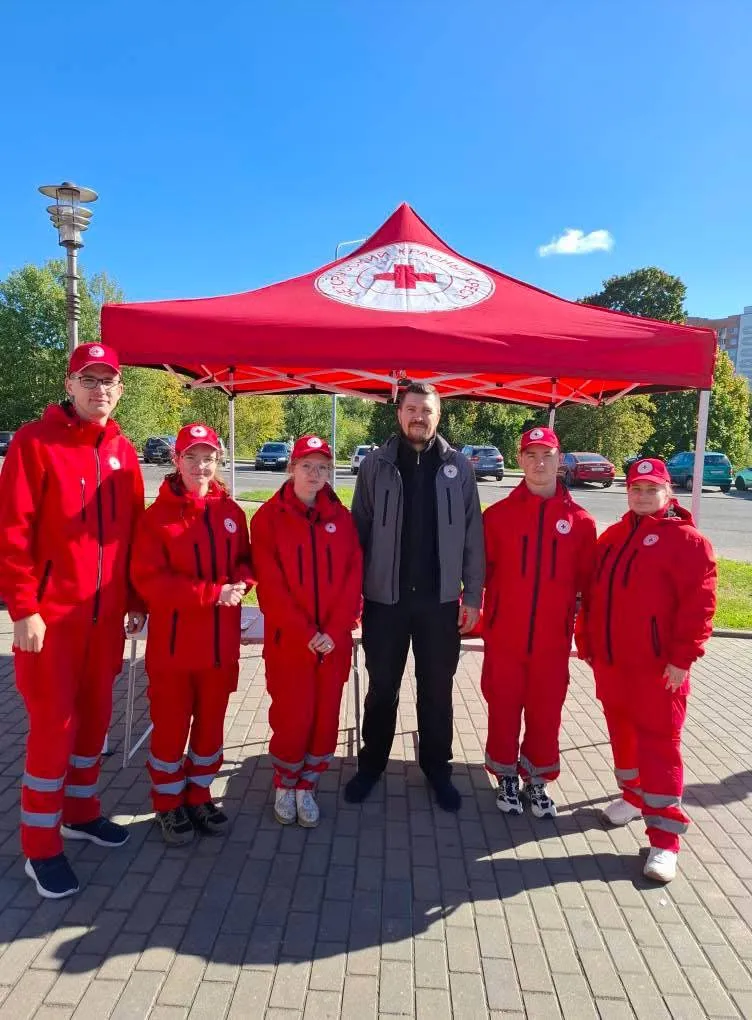 Волонтеры на Едином дне безопасности