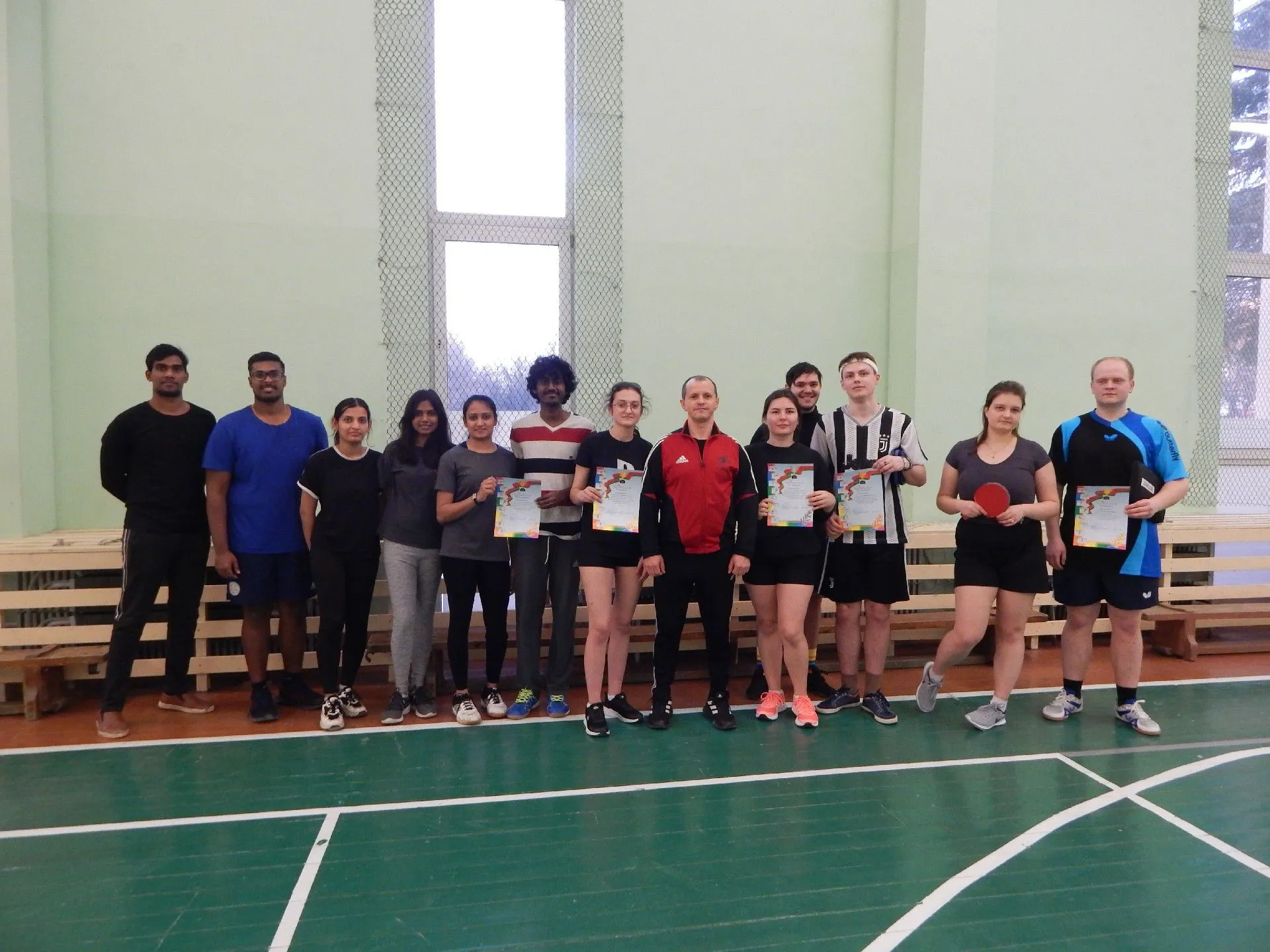 Первенство по настольному теннису среди общежитий
