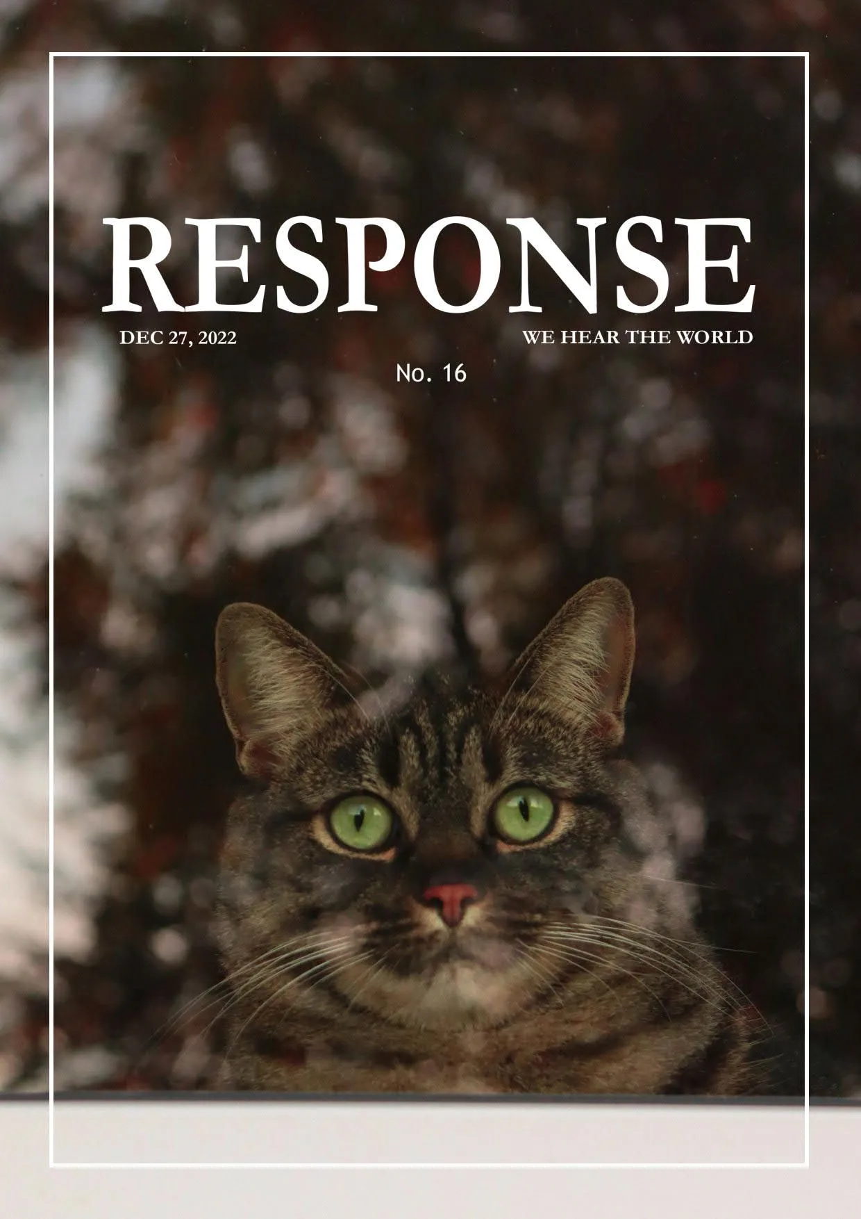 16-й выпуск журнала «RESPONSE»