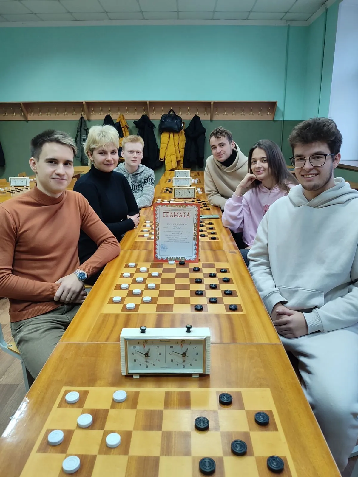 Мастера шашек