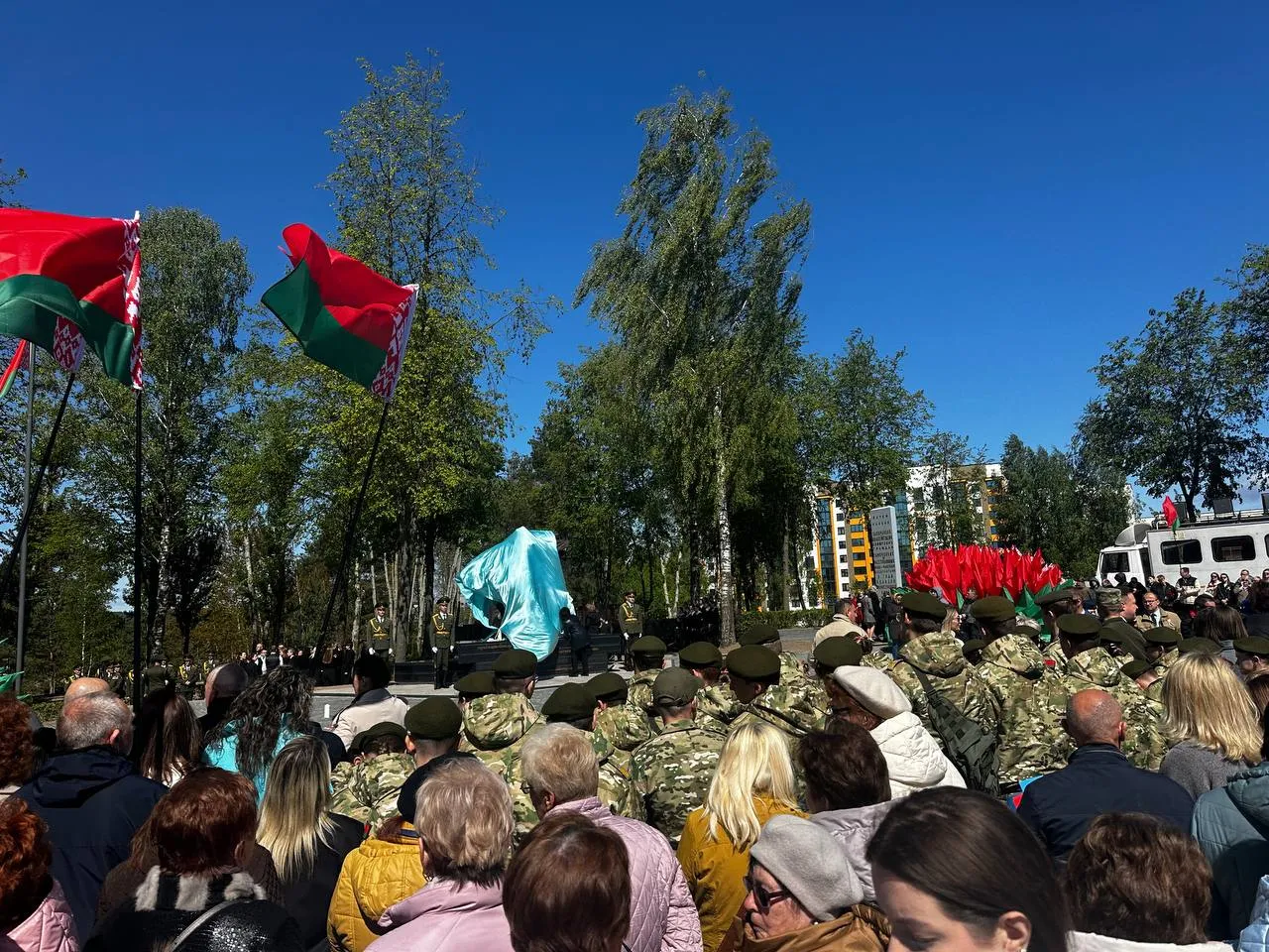 Участие в открытии Шталага