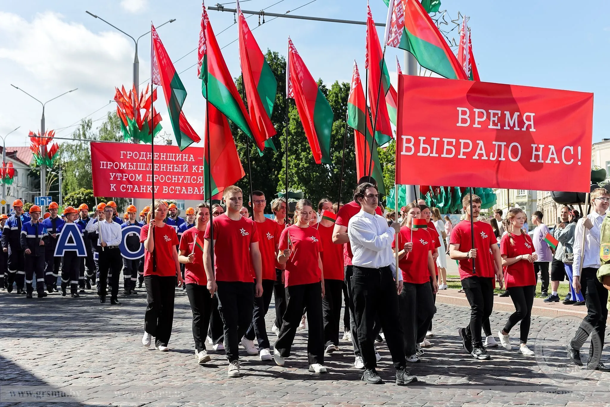 Представление военно-патриотического клуба ГрГМУ