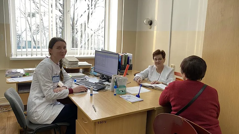 Выезд профессорско-преподавательского состава ГрГМУ в Щучинскую ЦРБ
