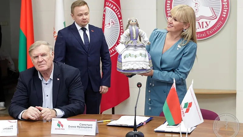 Диалоговая площадка с председателем Ленинской районной организации РОО «Белая Русь»
