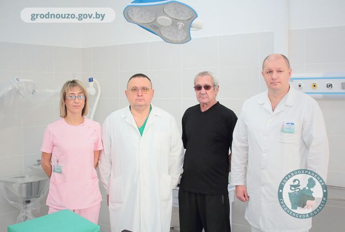 В Гродненской университетской клинике внедрена операция эндопротезирования брюшного отдела аорты и подвздошных артерий стент-графтом