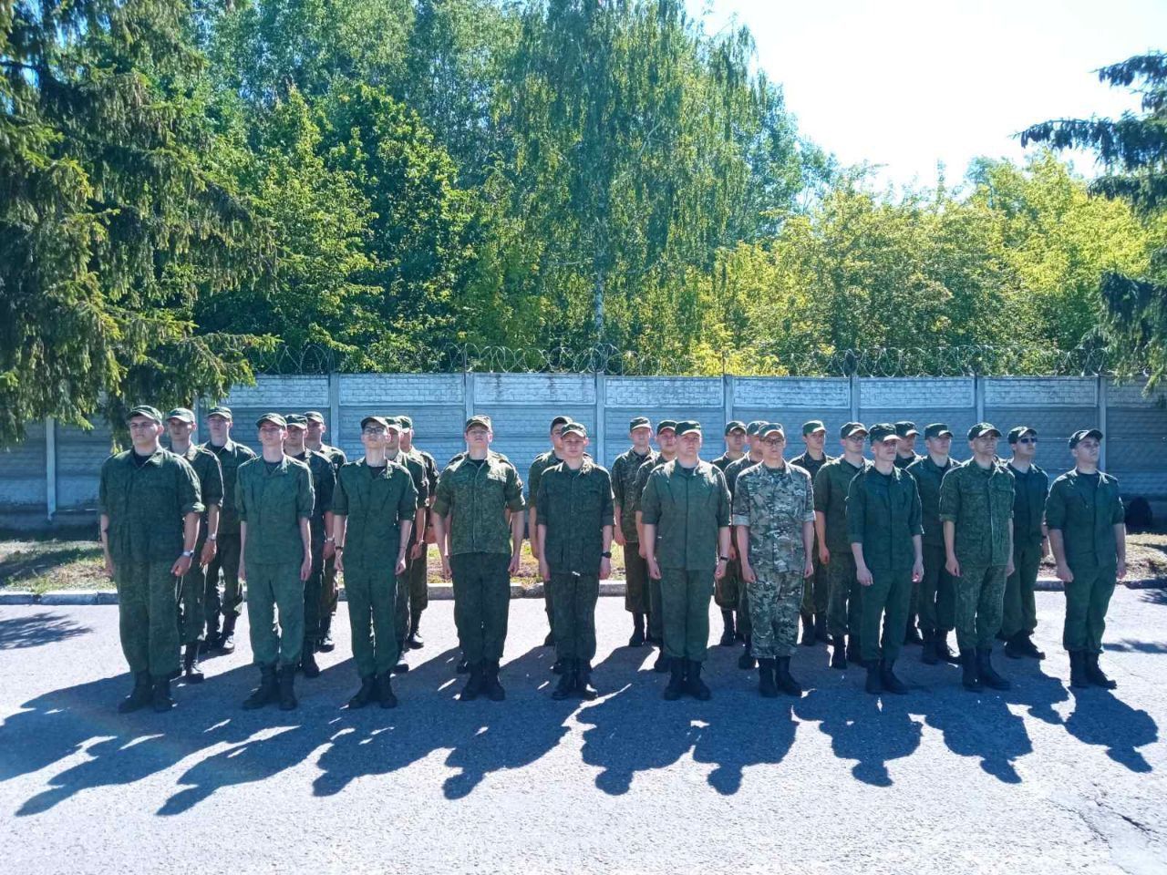 На военной кафедре ГрГМУ проходит итоговая практика