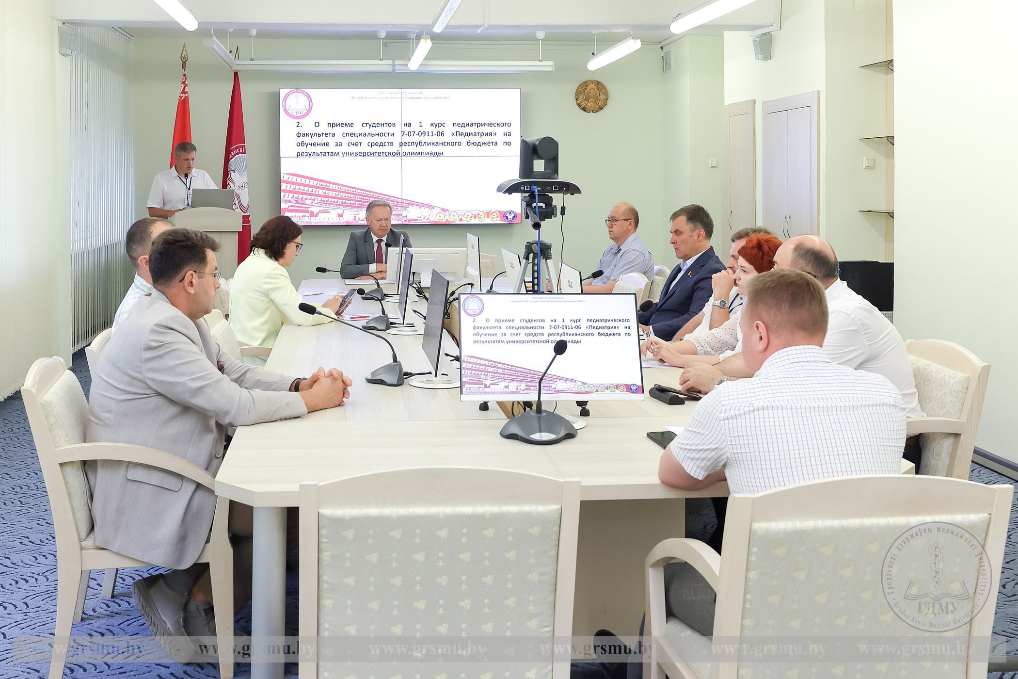 В ГрГМУ состоялось зачисление абитуриентов – победителей университетской олимпиады 