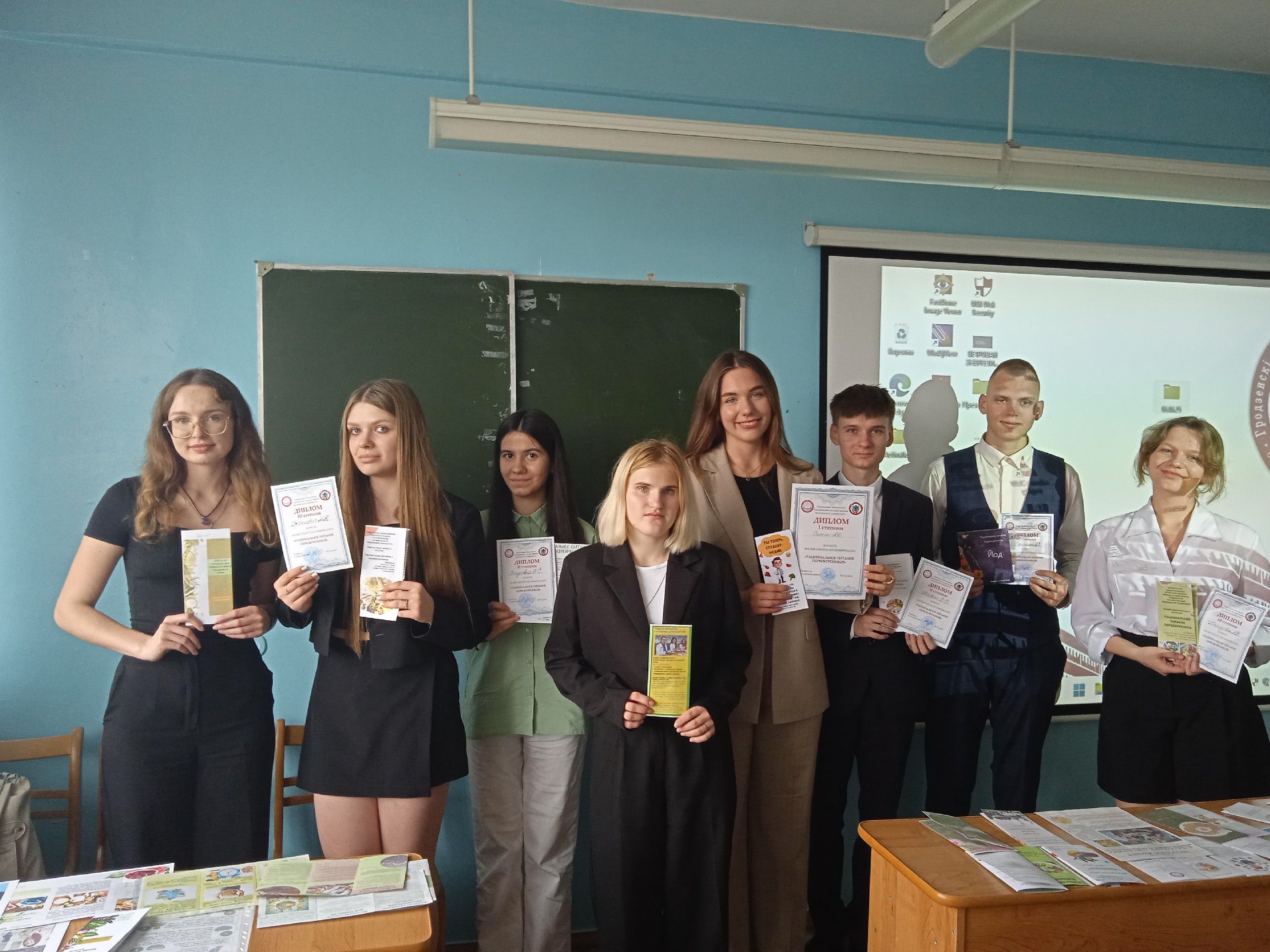 Итоги молодежного проекта «Рациональное питание первокурсников» подвели в ГрГМУ