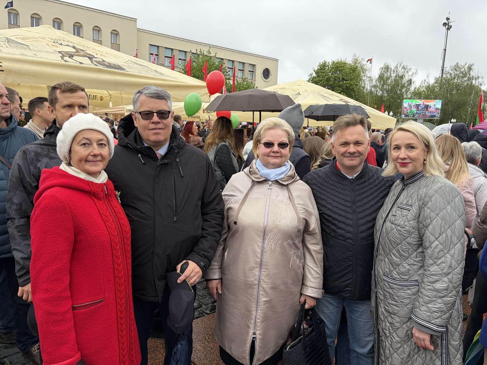 Участие кафедры в праздничных мероприятиях ко Дню Победы