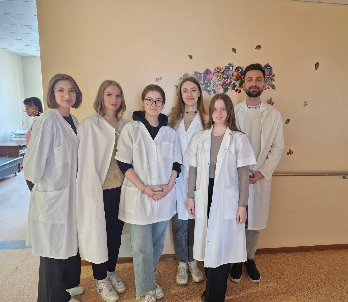 Мероприятия дорожной карты профориентации. Студенты ГрГМУ посетили Пружанскую ЦРБ