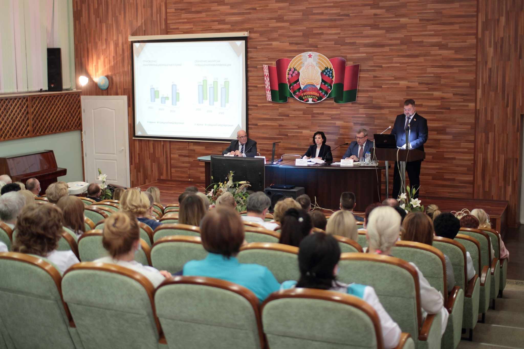 Итоги работы за год подвели в Гродненской университетской клинике