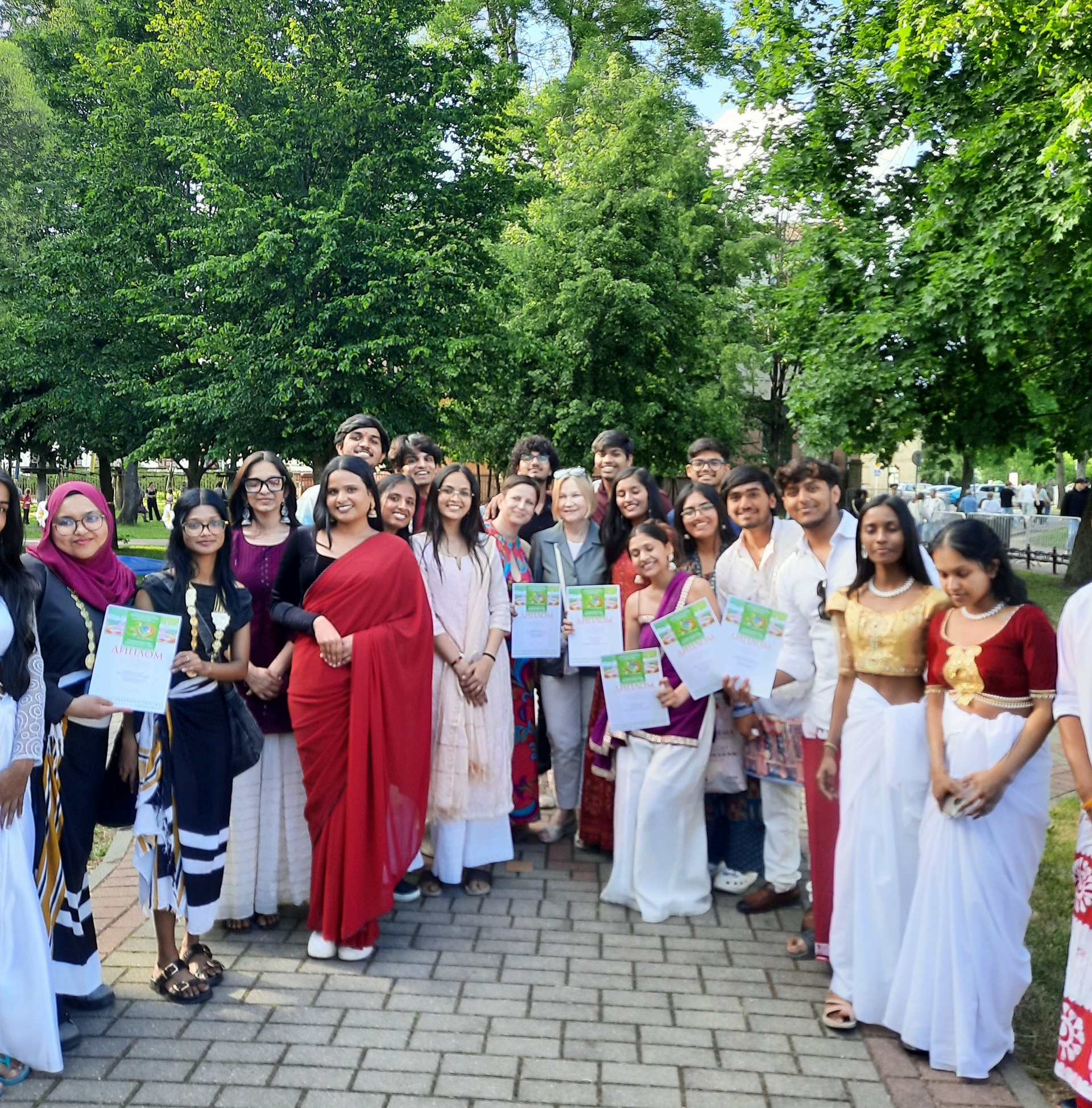 Сoncert of international students of our University at the XV Republican Festival of National Cultures