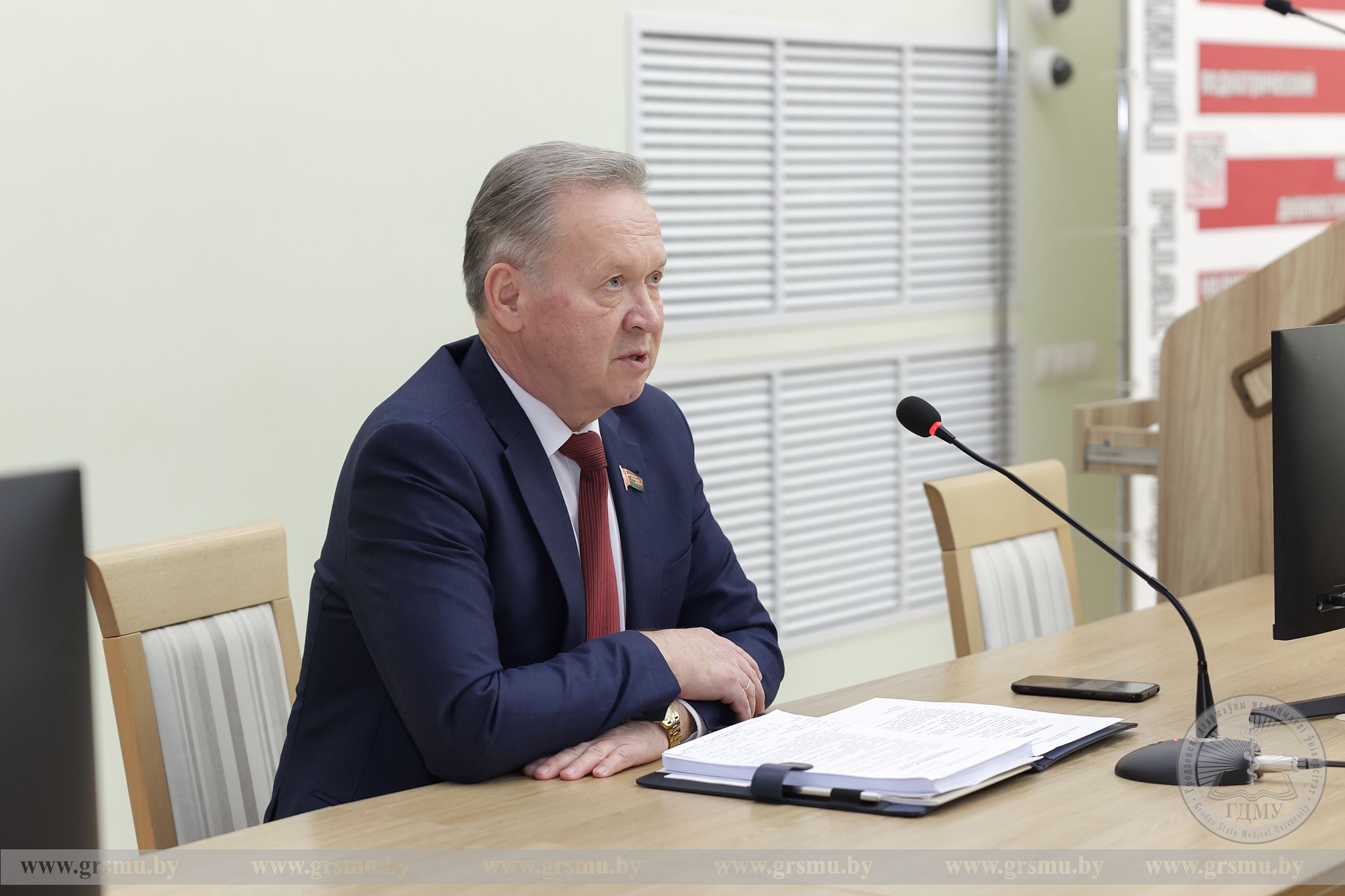 Вместе определяем будущее страны на пять лет. Ректор ГрГМУ Игорь Георгиевич Жук – о повестке второго заседания VII Всебелорусского народного собрания