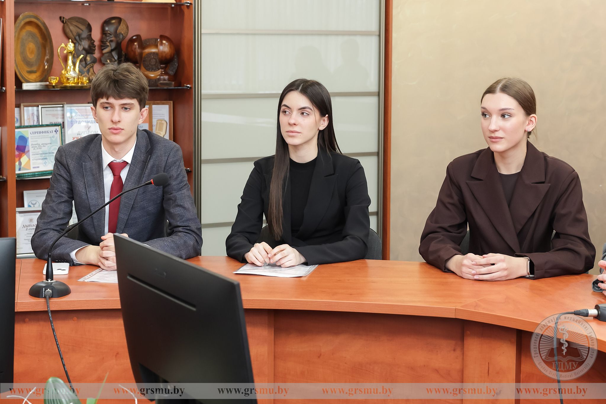 В ГрГМУ прошел международный марафон памяти «Сохранение памяти об участниках Афганской войны 1979-1989 гг.»
