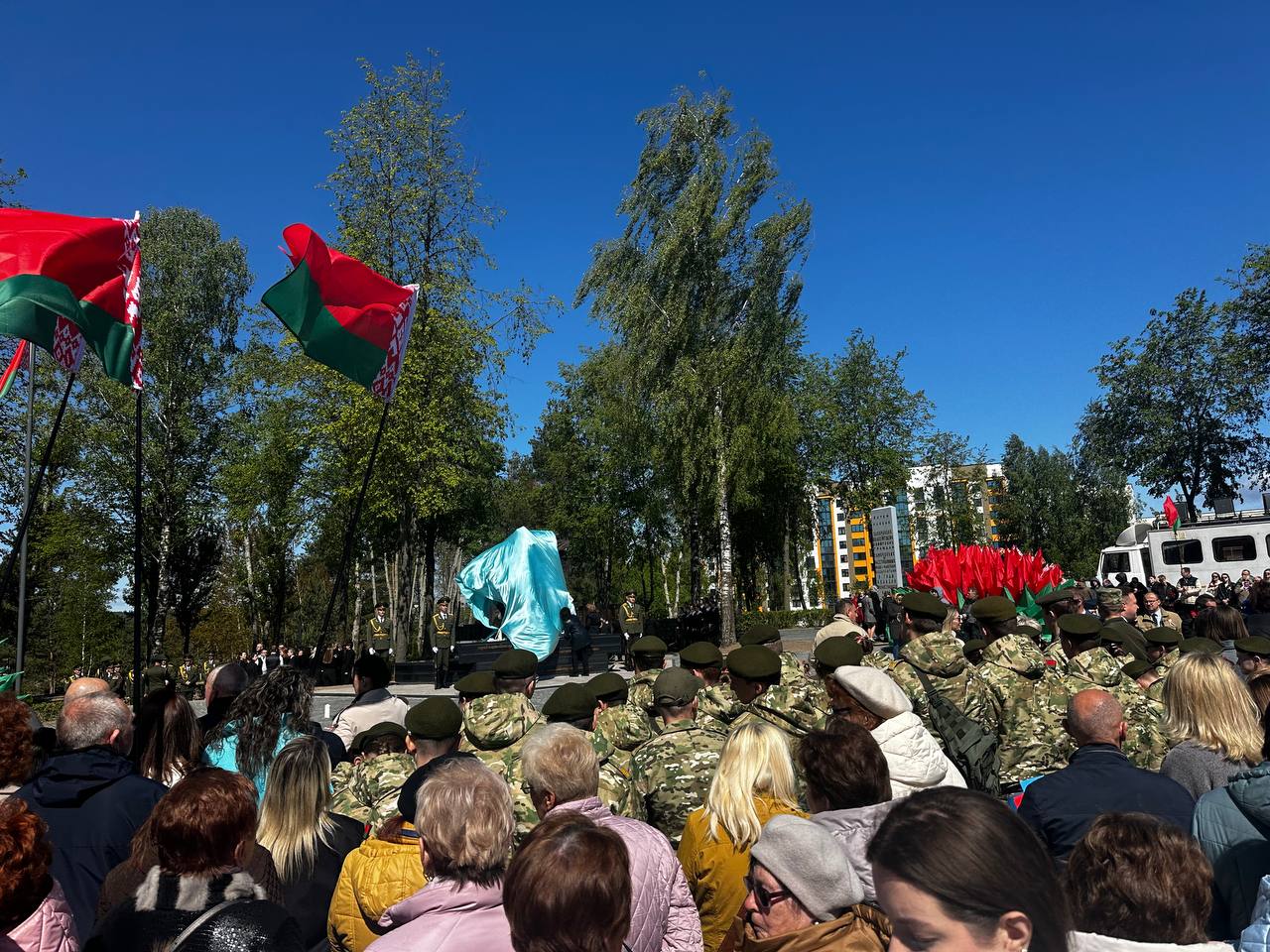 Участие в открытии Шталага