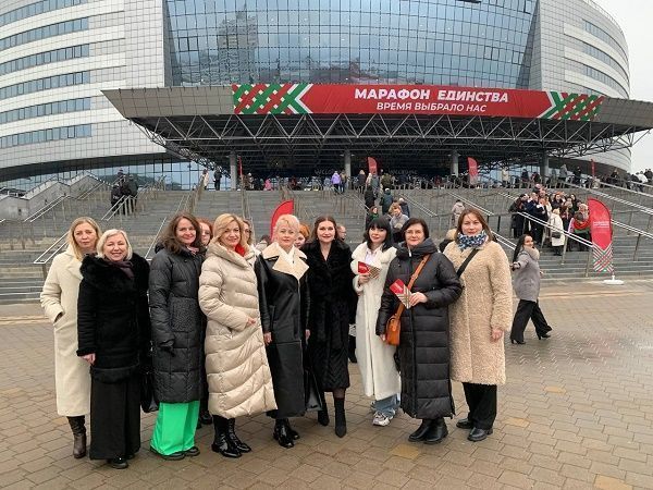 Участие в акции «Марафон единства» в Минске