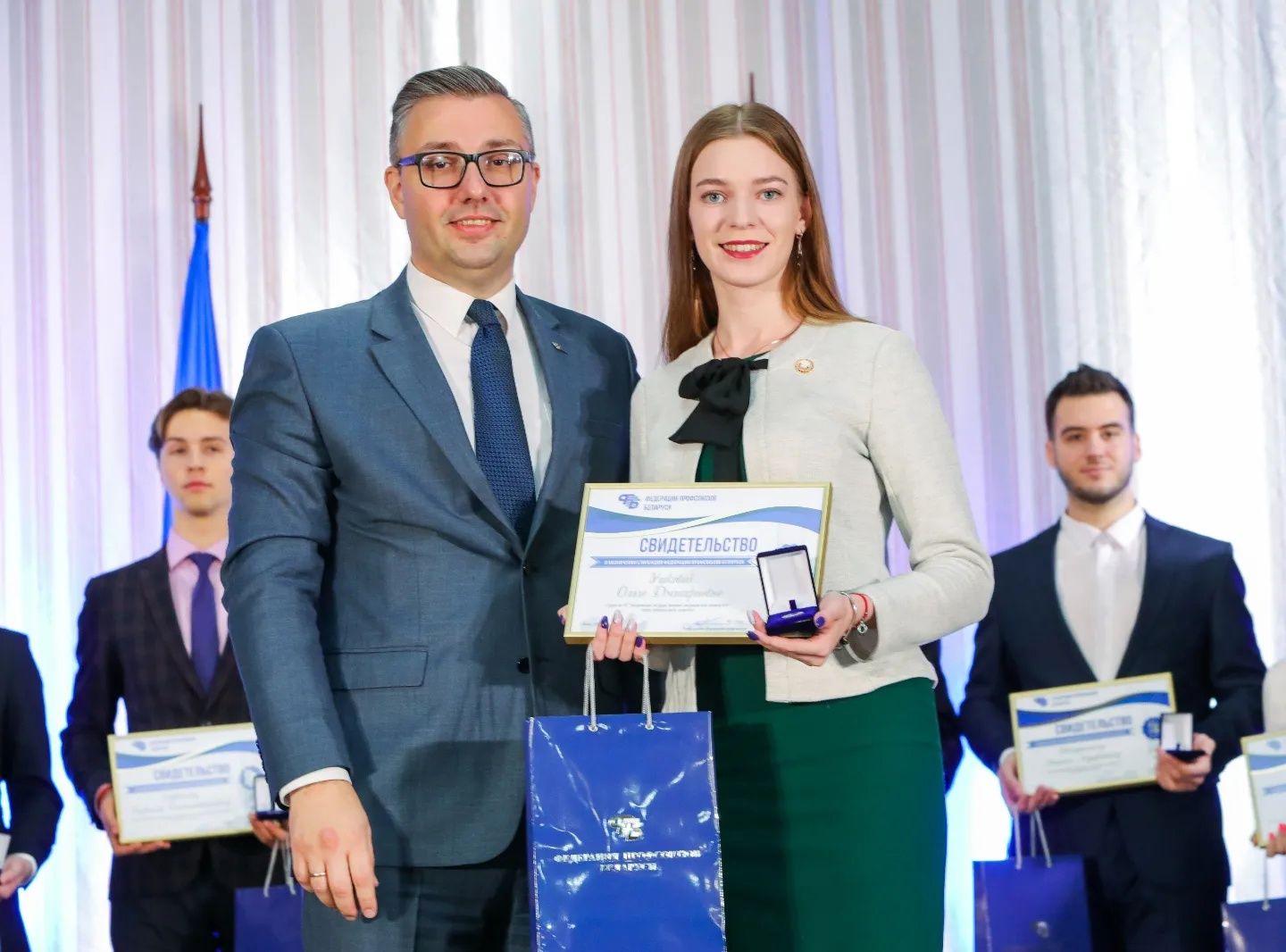 Награждение лауреатов стипендий ФПБ
