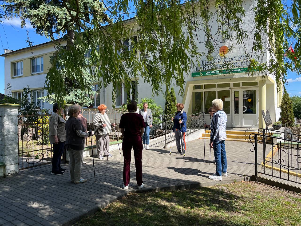 Лекция в центре досуга пожилых людей в агрогородке Вертелишки