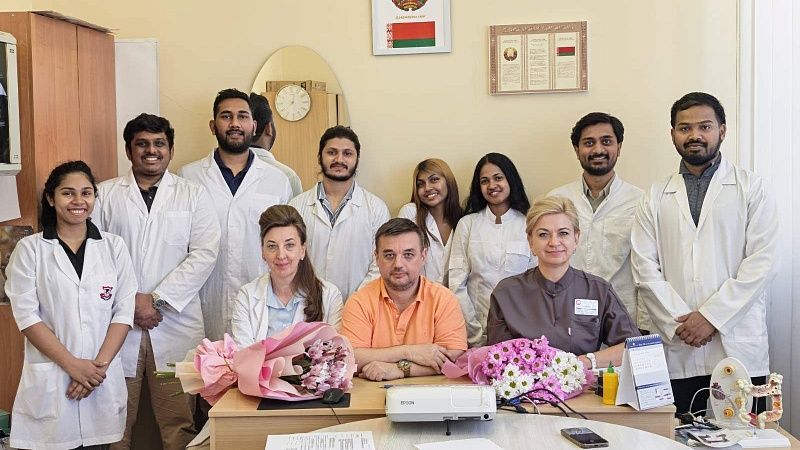 An exam for clinical residents - foreign nationals was held