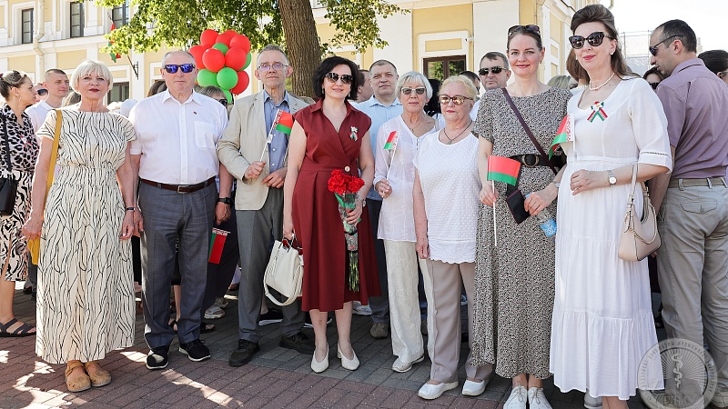 Участие кафедры в мероприятиях, посвящённых празднованию Дня Независимости