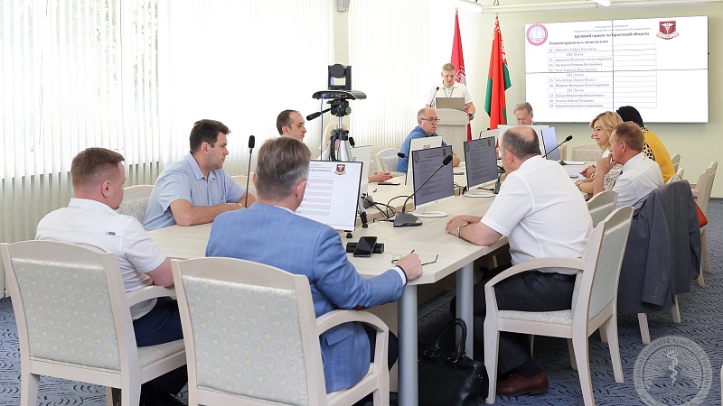 В ГрГМУ прошло заседание приемной комиссии по зачислению абитуриентов, поступающих на условиях целевой подготовки